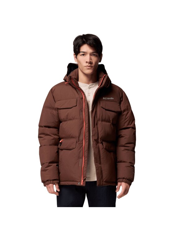 Columbia Columbia Kurtka zimowa Landroamer Puffer Jacket 2088081256 Brązowy Regular Fit