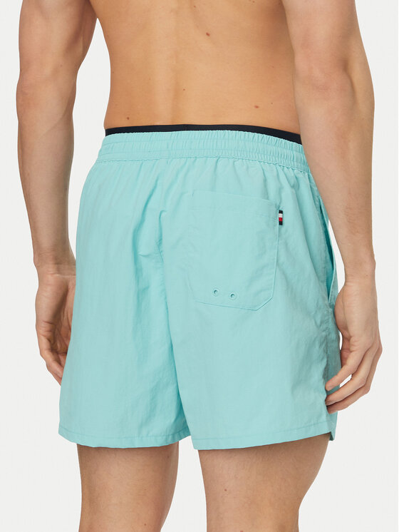 Tommy Hilfiger Tommy Hilfiger Pantaloncini da bagno UM0UM03749 Turchese Regular Fit
