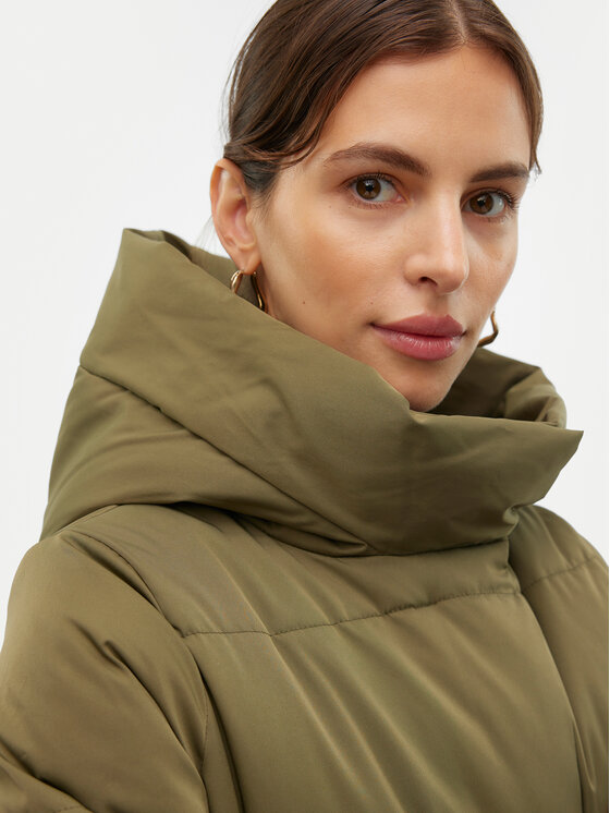 Vero Moda Vero Moda Zimska jakna Stella 10300030 Zelena Loose Fit