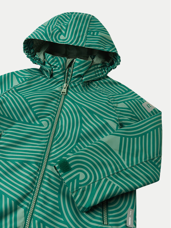 Reima Reima Kurtka przeciwdeszczowa Schiff 5100169B Zielony Regular Fit