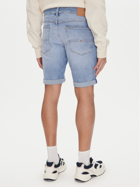 Tommy Jeans Tommy Jeans Pantaloni scurți de blugi Ronnie DM0DM20962 Albastru Slim Fit