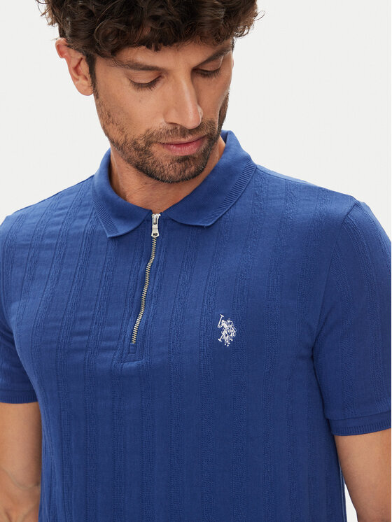 U.S. Polo Assn. U.S. Polo Assn. Polokošile MUP3992 Modrá Regular Fit