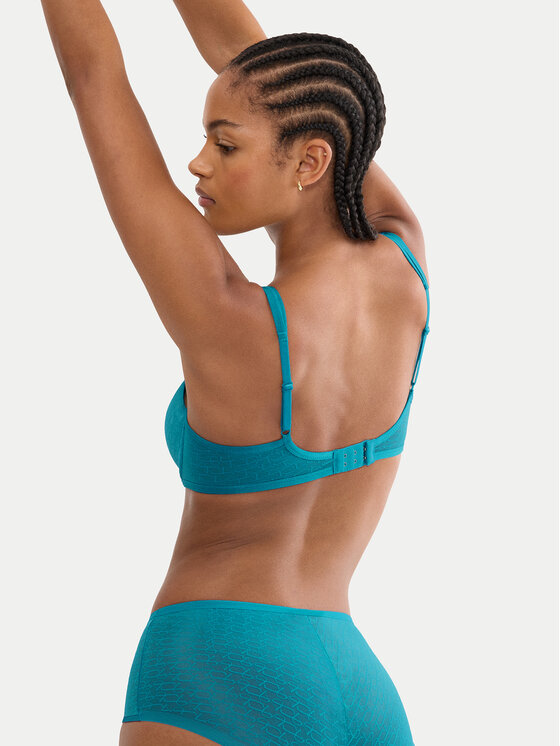 Triumph Triumph Mutande classiche a vita alta Triumph Signature Sheer Maxi EX 10215936 Blu