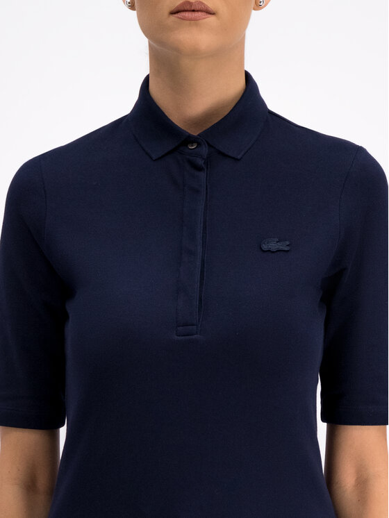 Lacoste Lacoste Polo marškinėliai PF7844 Tamsiai mėlyna Slim Fit