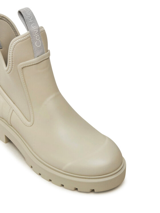 Calvin Klein Jeans Calvin Klein Jeans Гумени ботуши Mid Rainboot Chelsea YW0YW01034 Сив