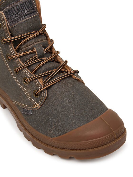 Palladium Palladium Зимни обувки Pampa Zip Wl Pilot 74977-242-M Тъмнокафяв
