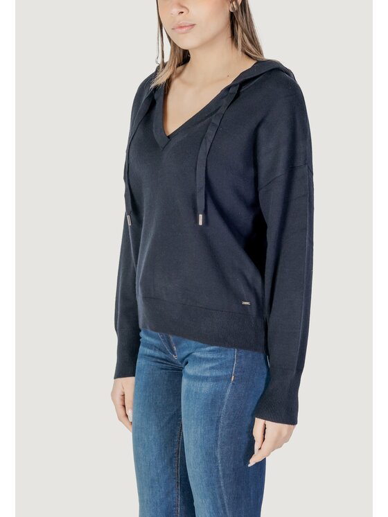 Morgan De Toi Morgan De Toi Maglione 241-MBALLON Blu Shirt Fit