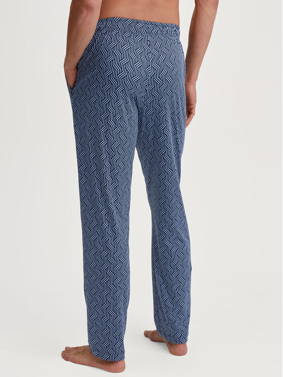 Calida Calida Pyžamové kalhoty 29584 Modrá Regular Fit