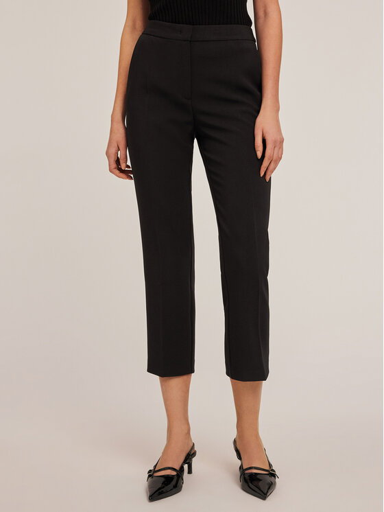 Motivi Motivi Pantaloni di tessuto P195Q003748N033 Nero Regular Fit