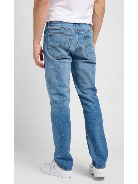 Lee Lee Jeansy West Niebieski Relaxed Fit