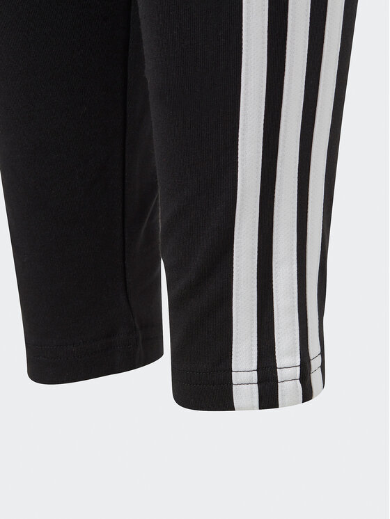 adidas adidas Клин Essentials 3-Stripes Cotton Leggings IC3623 Черен