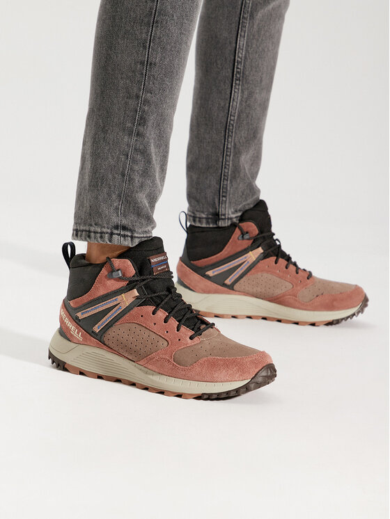 Merrell Merrell Trekking Wildwood Sb Mid Wp J067299 Smeđa