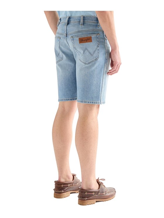 Wrangler Wrangler Szorty jeansowe Texas Short Niebieski Regular Fit
