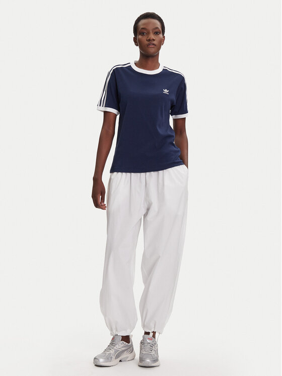 adidas adidas Majica 3-Stripes JY4852 Mornarsko modra Regular Fit