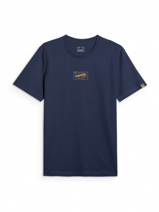 4F 4F T-Shirt MISSION READY Granatowy Regular Fit