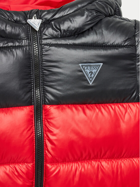 Guess Guess Zimska jakna N4YL06 WEGY0 Rdeča Regular Fit