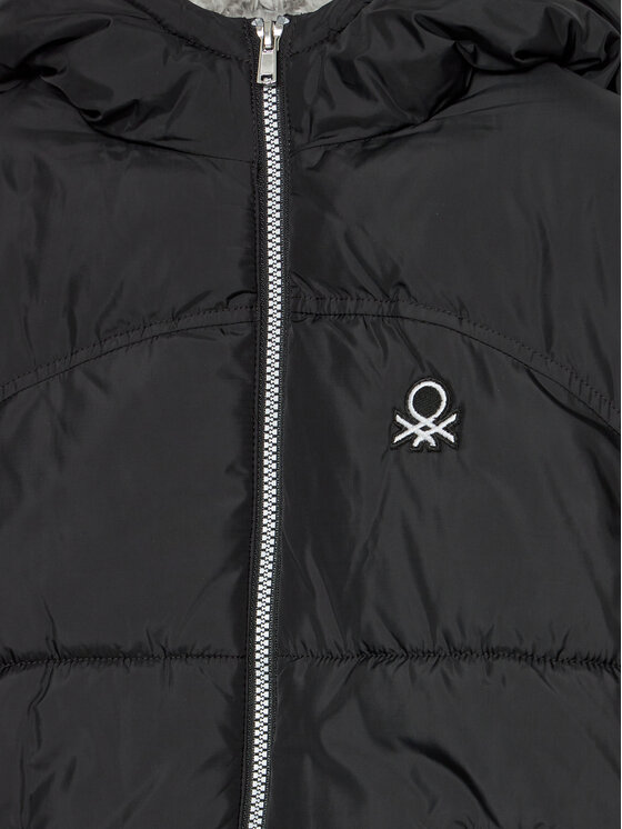 United Colors Of Benetton United Colors Of Benetton Giubbotto invernale 2WU0CN05I Nero Regular Fit
