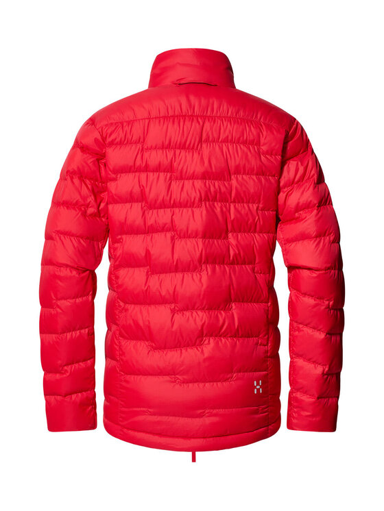 Haglöfs Haglöfs Kurtka puchowa ROC Flash Down Jacket Women Czerwony Regular Fit