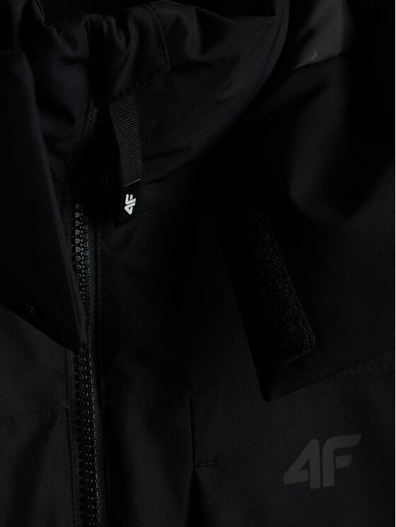 4F 4F Kurtka przejściowa URBAN COMMUTER Czarny Regular Fit
