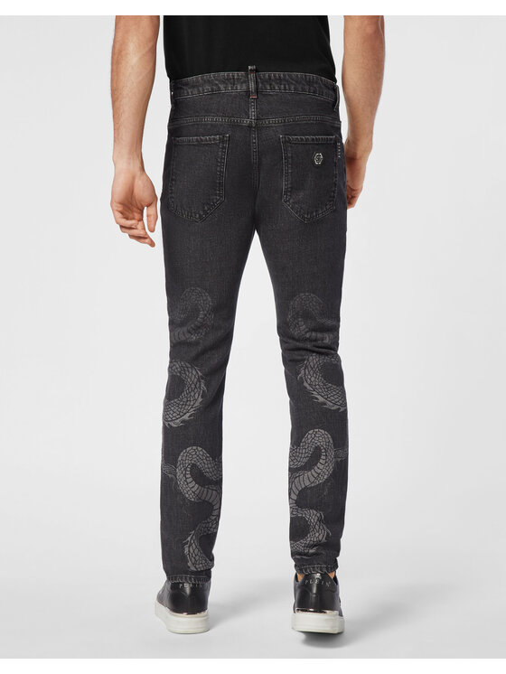 PHILIPP PLEIN PHILIPP PLEIN Jeans 20041 Grigio Straight Leg