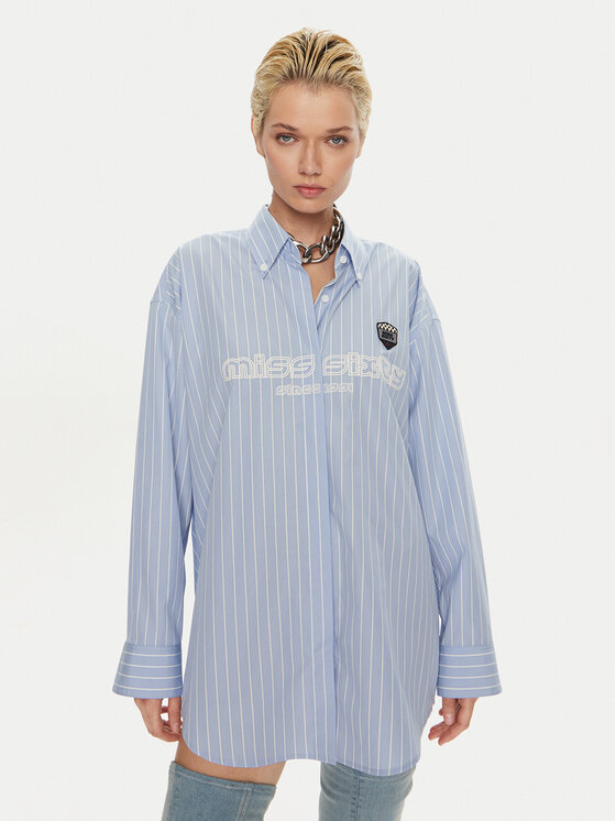 Miss Sixty Miss Sixty Cămașă 6L3XJ5100000 Albastru Regular Fit