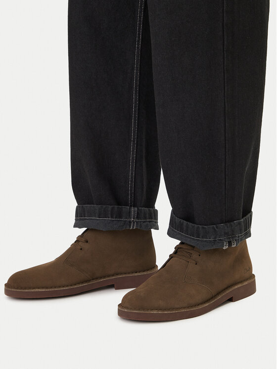 Clarks Clarks Schnürschuhe Desert Bt Evo 26183838 Khakifarben