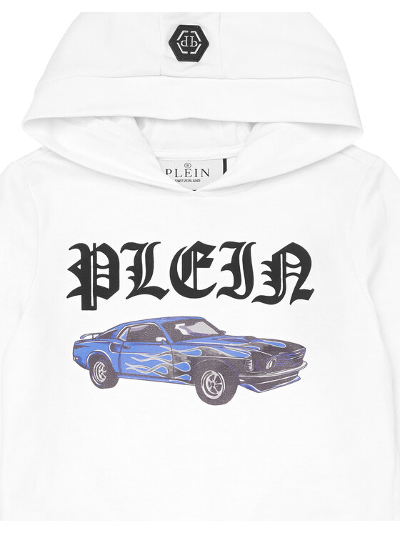 PHILIPP PLEIN PHILIPP PLEIN Felpa 28197 Bianco Regular Fit