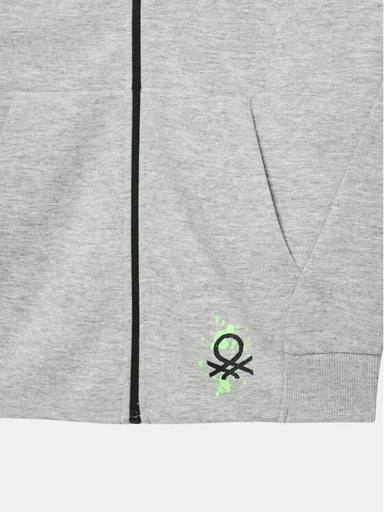 United Colors Of Benetton United Colors Of Benetton Pulóver 330SC503Z Szürke Regular Fit