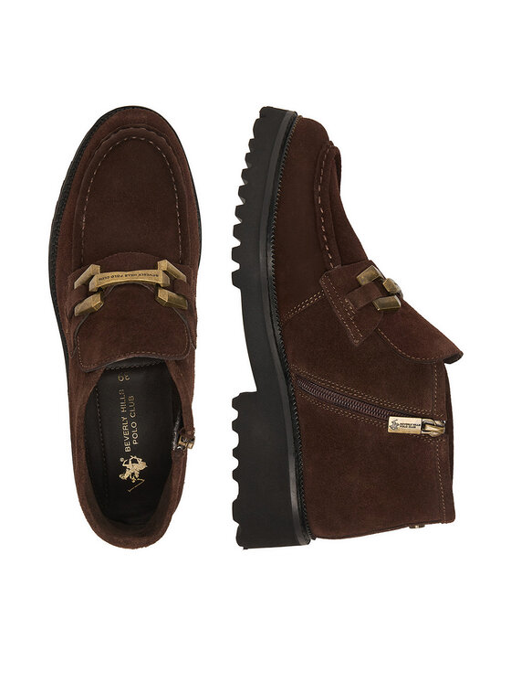 Beverly Hills Polo Club Beverly Hills Polo Club Μποτάκια EO-WI45-VR640-02 Καφέ