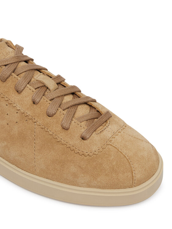 Clarks Clarks Снікерcи Lockford Lace 26186194 Бежевий