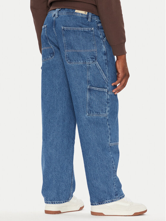 Element Element Jeansy Carpenter ELYDP00122 Niebieski Relaxed Fit
