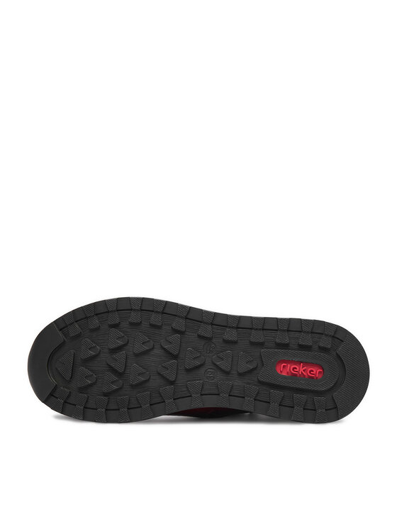 Rieker Rieker Sneakersy CEO-N1400-33 Czerwony ciemny
