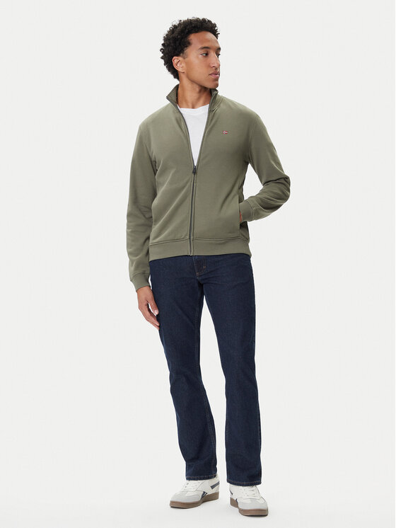 Napapijri Napapijri Felpa Balis NP0A4GBA Verde Regular Fit