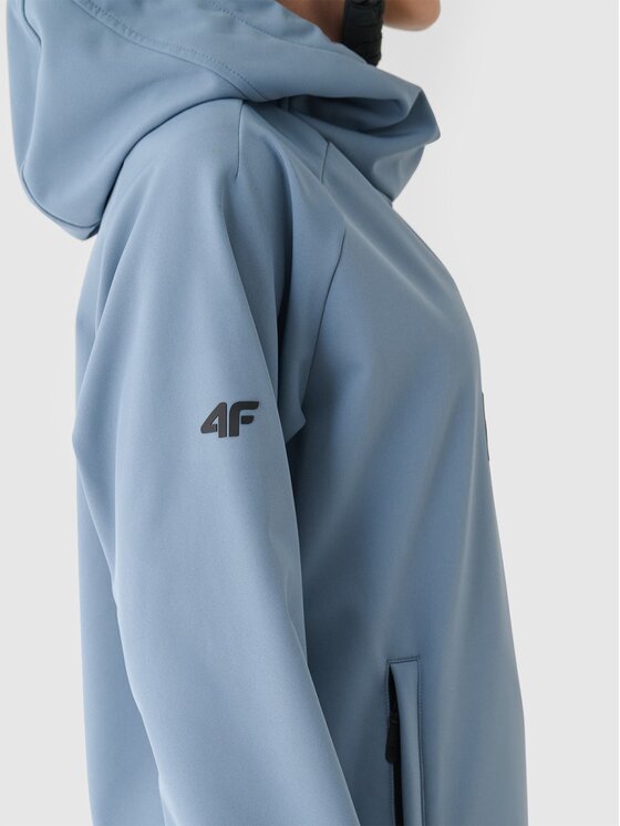 4F 4F Felpa tecnica 4FWAW24TSOFF289-32S Blu scuro Regular Fit