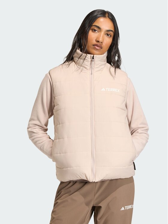 adidas adidas Bezrękawnik 154461 Brązowy Regular Fit
