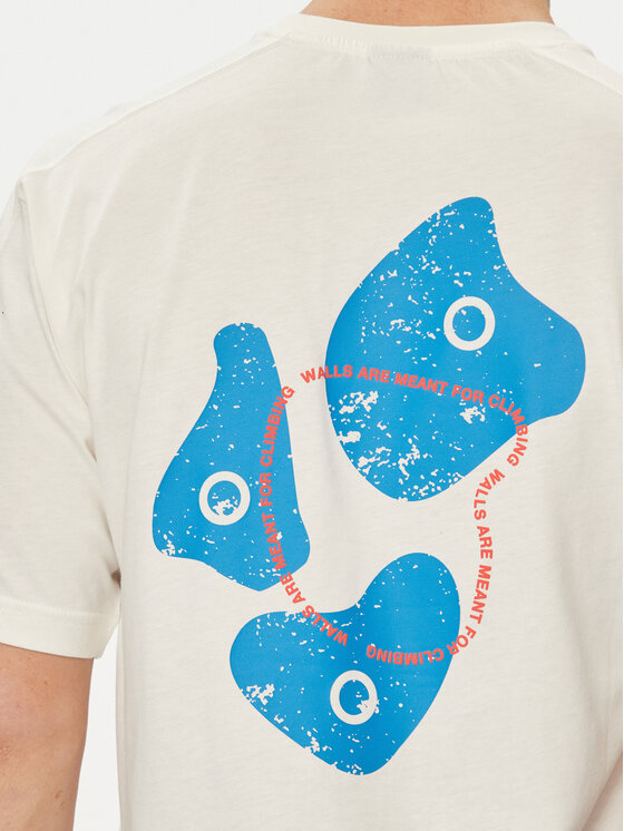 The North Face The North Face T-Shirt NF0A880R Εκρού Regular Fit