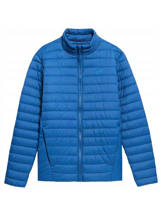 4F 4F Kurtka przejściowa TDJAM084 Niebieski Comfortable Fit
