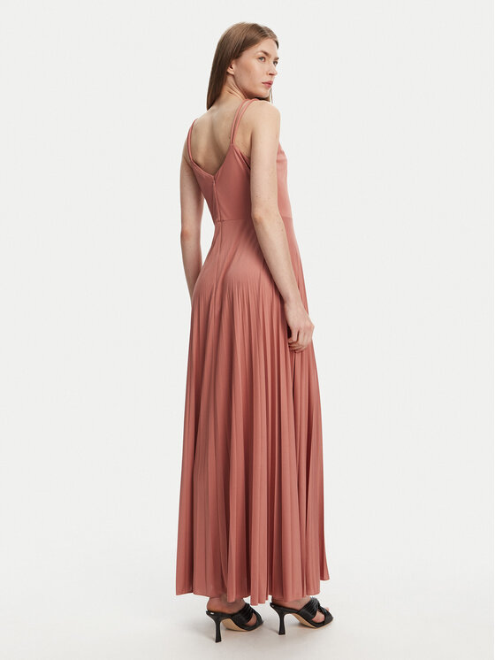 MAX&Co. MAX&Co. Sukienka koktajlowa Vivetta 2516621044200 Różowy Regular Fit
