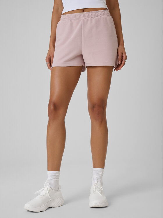 4F 4F Športové kraťasy ESSENTIAL 4 Svetloružová Regular Fit