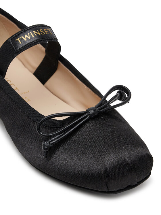 TWINSET TWINSET Μπαλαρίνες 251GCJ022 M Μαύρο