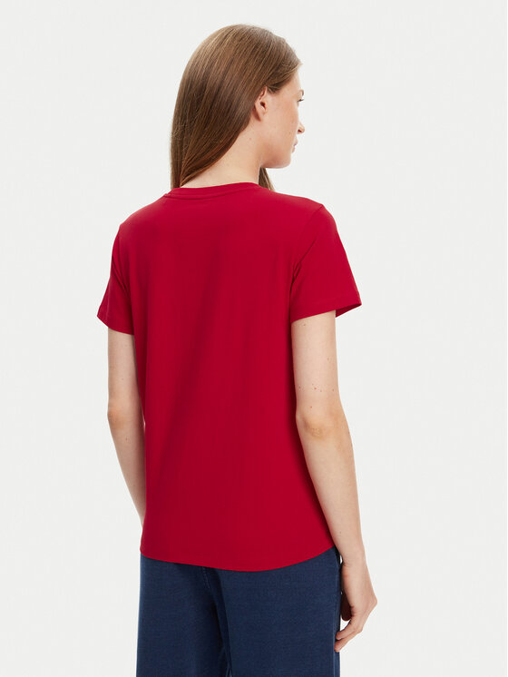 Guess Jeans Guess Jeans T-shirt W4YI10 J1314 Rosso Regular Fit