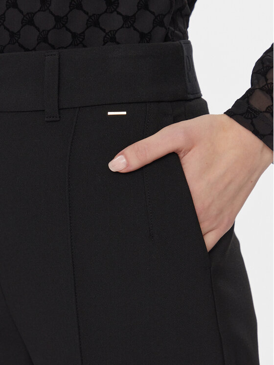 JOOP! JOOP! Pantaloni din material 58 JW231P128 30039893 Negru Loose Fit