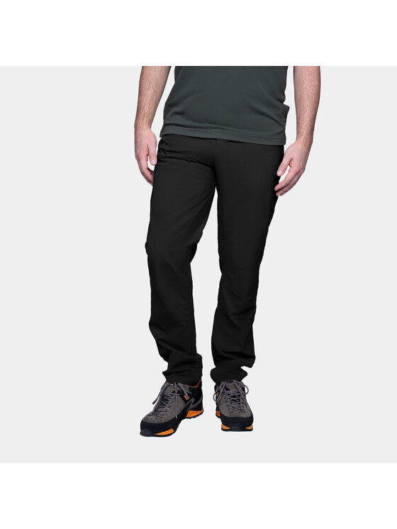 Alpinus Alpinus Spodnie outdoor Vitorog Czarny Regular Fit