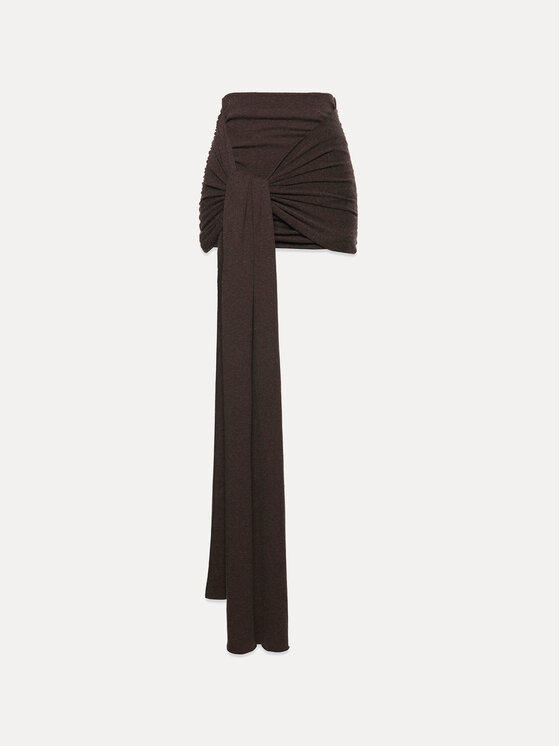 La Mania La Mania Minigonna EVANS Marrone Basic Fit