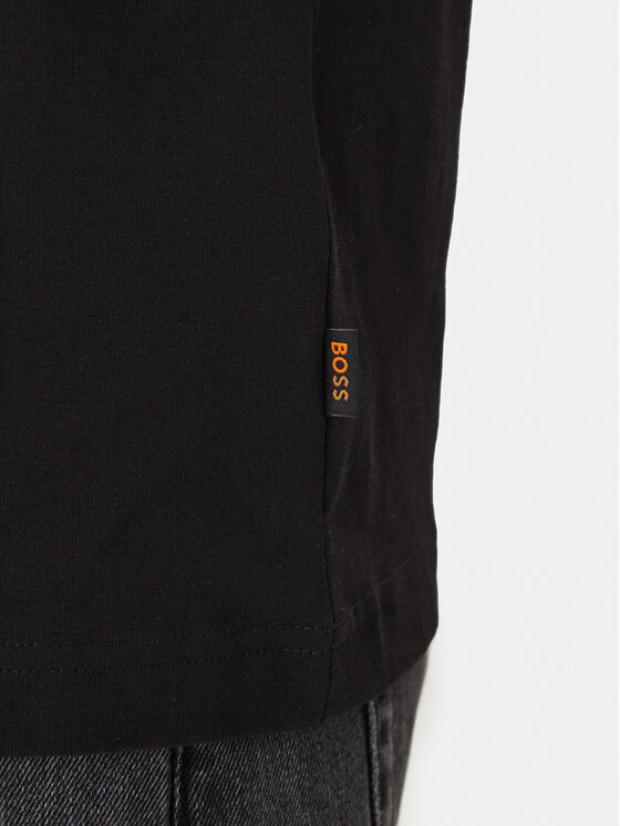 BOSS BOSS T-shirt Imprint 50556007 Nero Regular Fit