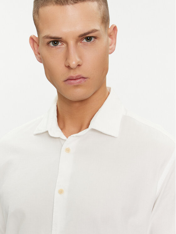 Selected Homme Selected Homme Πουκάμισο Regbond 16092566 Λευκό Regular Fit