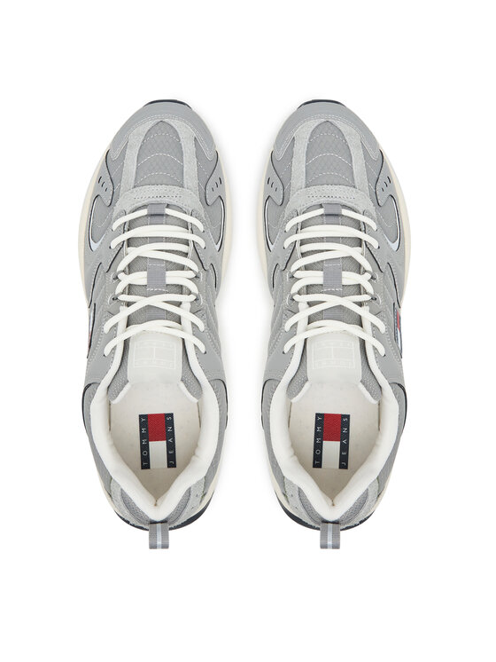 Tommy Jeans Tommy Jeans Снікерcи Tjm Runner EM0EM01581 Сірий