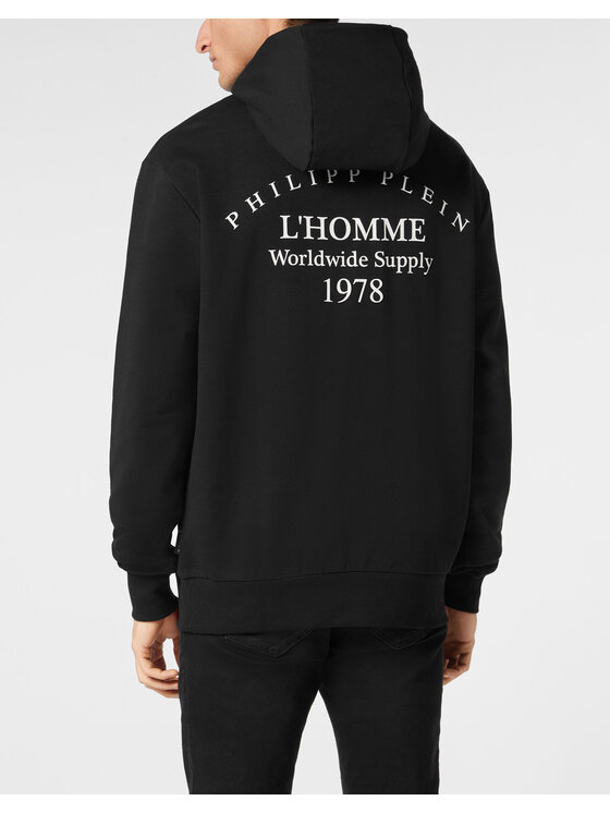 PHILIPP PLEIN PHILIPP PLEIN Felpa 23469 Nero Regular Fit