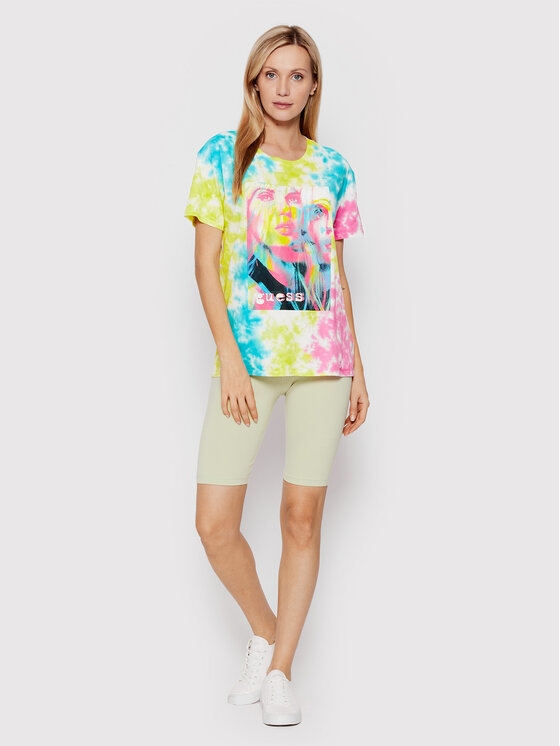 T-shirt W2GI55 K9RM1 Multicolore Regular Fit