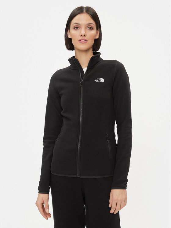 The North Face The North Face Fliso džemperis Glacier NF0A855O Juoda Regular Fit